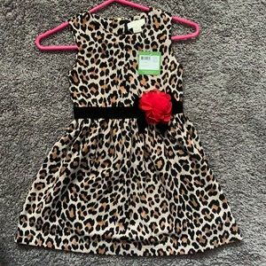 Kate Spade Girls Leopard Print Dress